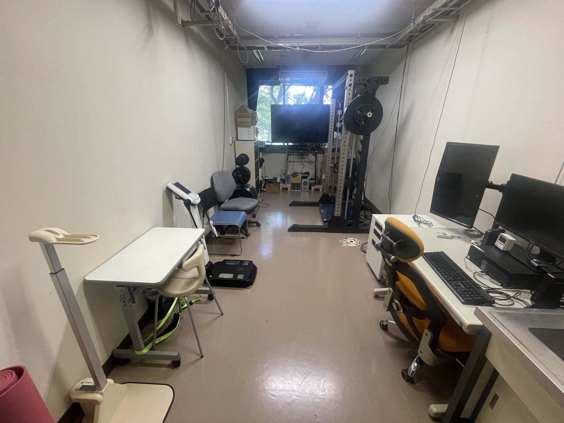 3号館測定室の室内
